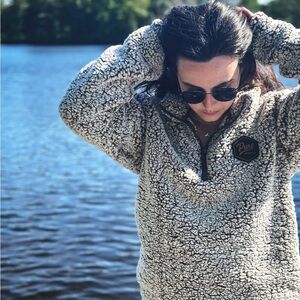 Pure Muskoka Berber Sherpa Fleece Top Unisex size S